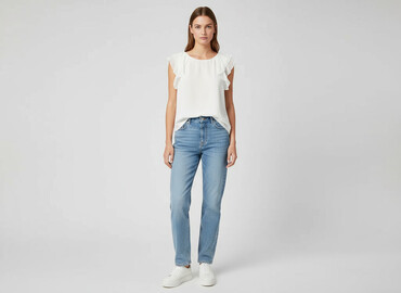 koszula z imitacji skóry zara: Zara, Women's blouse, size S