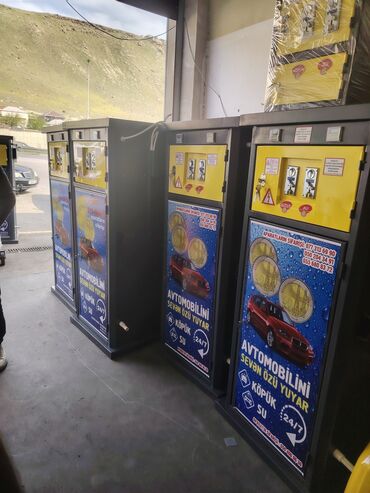 Avtoyuma aparatları: 50 qəbiy və digər pularla işləyən avtoyuma aparatları vər nördə — 10