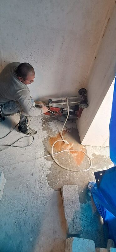 Beton işləri: Karotla istənilən qalinliqda və ligerlərin qapi pencərə yerlərinin — 10