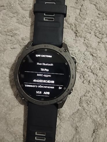Другие смарт-часы: Смарт‑часы T8 Pro - Круглый сенсорный дисплей с яркими циферблатами — 1