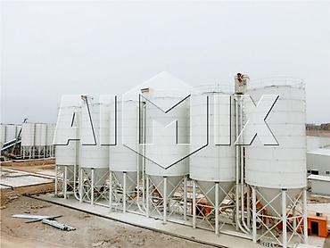 емкость для цемента: Силос для цемента Aimix Надежная металлическая емкость для приема — 1