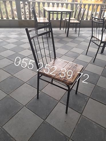 Masa və oturacaq dəstləri: Qonaq otağı üçün, Yeni, Açılmayan, Dördbucaq masa, 1 stul — 26