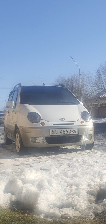 мат з: Daewoo Matiz: 2001 г., 0.8 л, Бензин, Хэтчбэк