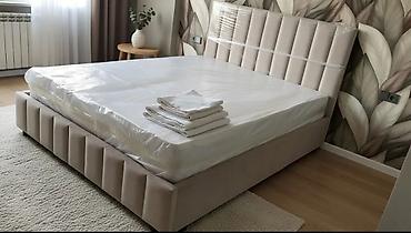 Двуспальные кровати: Двуспальная кровать, Новый, С ящиком для хранения, длина - 200 см — 10