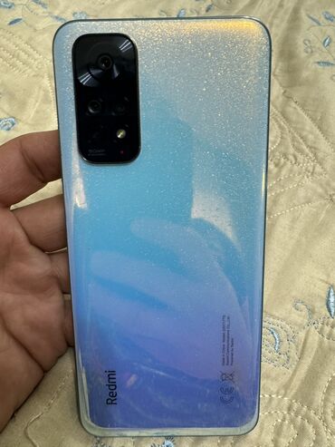 телефоны xiaomi redmi нот 12: Xiaomi, Redmi Note 11, Новый, 128 ГБ, цвет - Голубой, 2 SIM