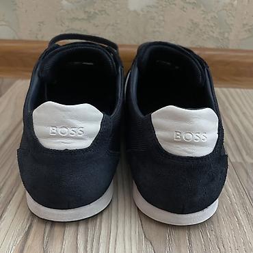 nike dunk: Мужские кроссовки, 40, Hugo Boss, Б/у, цвет - Синий — 9