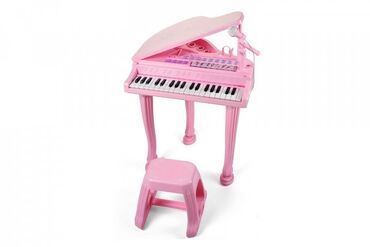 маленькое пианино: Детское пианино синтезатор Baoli с микрофоном 37 клавиш - детский