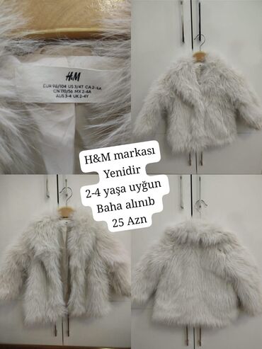 Donlar: Palto, Qız üçün, 2 - 3 yaş, H&M