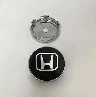 aluminijumske felne 16 5x112: ČEPOVI POKLOPCI ZA FELNE HONDA 60 MM 56 MM - CRNI - ORIGINAL | — 1