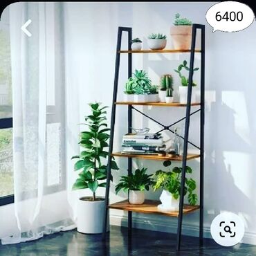 Полки для цветов: Лофт стиле, полка, стеллаж, подставки для цветов для книги, стол — 22