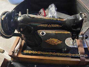 gitara temiri: Mexaniki, əl qolu ilə işləyən tikiş maşını Xüsusiyyətlər: - Əl qolu — 6