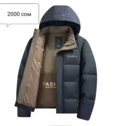 Куртки: Мужская куртка, Все размеры, Новый, цвет - Черный, Самовывоз, Платная доставка — 13