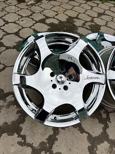 Диски: Литые Диски R 19 Weds, Комплект, отверстий - 5, Б/у — 9