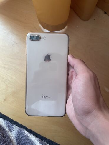 Apple iPhone: IPhone 8 Plus, 64 GB, Rose Gold, Barmaq izi, Simsiz şarj