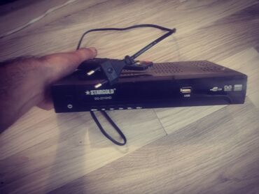 Tavalar: Məhsul paketi 1) STARGOLD SG-2010HD peyk qəbuledicisi - DVB dəstəyi