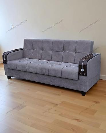 Tək divan Eviniz üçün rahat və funksional seçim. Yumşaq parça