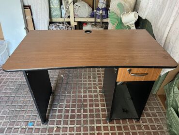 kompüter masası: Б/у, Для сотрудника, Прямоугольный стол