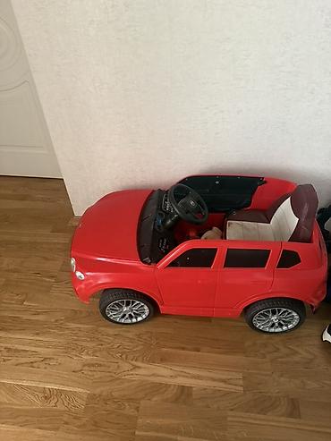 Uşaq üçün elektrik maşınları: Uşaq üçün elektrikli minik maşını - Korpus: parlaq qırmızı rəng — 2