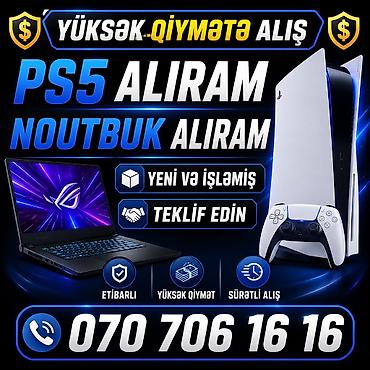 macbook pro m3: ƏN YÜKSƏK QİYMƏTLƏ NOUTBUK PS5 MACBOOK ALIRAM YENİ VƏ İŞLƏMİŞ TEKLİF — 1
