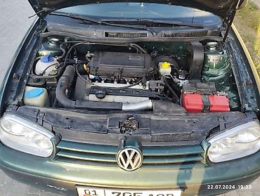 golf b4: Volkswagen Golf: 1998 г., 1.6 л, Бензин, Хэтчбэк — 6