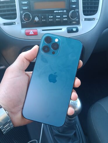 iphone 12 pro max ikinci el fiyat: IPhone 12 Pro Max, 256 GB, Mavi, Simsiz şarj, Face ID