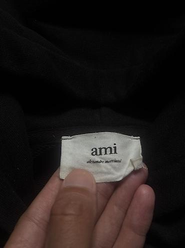 военные одежда: Худи от Ami Paris France Размер: М,L ( до 180 ) Цвет: черный — 3