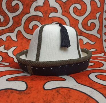 Головные уборы: Традиционный кыргызский калпак - Мужской головной убор национального — 7