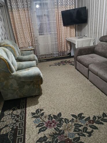 ремонт газ плиты город бишкек: 2 комнаты, Собственник, Без подселения, С мебелью полностью