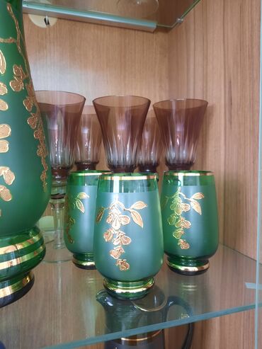 Другие товары для дома: ГРАФИН СО СТАКАНАМИ. БОГЕМИЯ!!! ЧЕХИЯ!!! СЕРВАНТНОЕ ХРАНЕНИЕ — 22