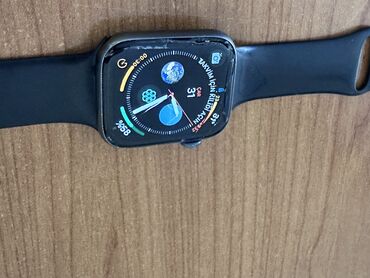 smart watch ct8 max qiymeti: İşlənmiş, Smart saat, Apple, Аnti-lost, rəng - Qara