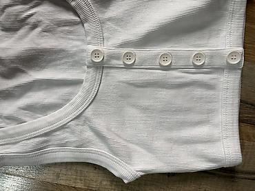 Undershirts: Beli ženski rebrasti top bez rukava – Extreme Intimo, veličina 38 — 2