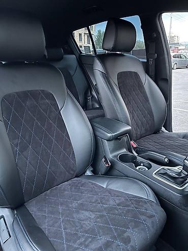 Чехлы и накидки на сиденья: Чехлы Тканевые, цвет - Черный, Hyundai, Новый, Самовывоз — 5