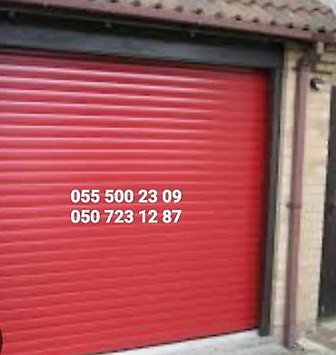 aluminium qapi pencere: Obyekt və qaraj üçün əl qapısı və jalüz qapılar - Təyinat: mağaza — 2