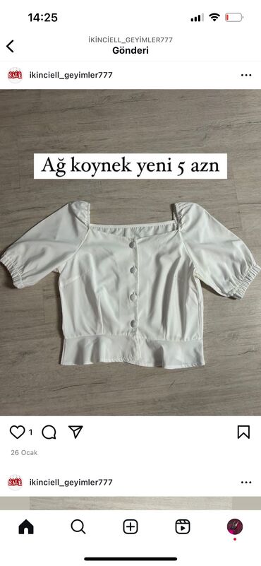 qısaqol qadın köynəyi: Köynək və bluzalar