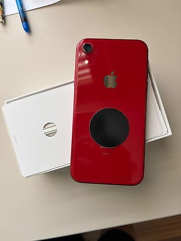 iphone xr satilir: IPhone Xr, 64 GB, Qırmızı, Face ID — 3