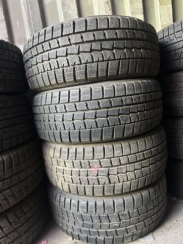 Шины: Шины 215 / 50 / R 17, Зима, Б/у, Комплект, Легковые, Япония, Dunlop