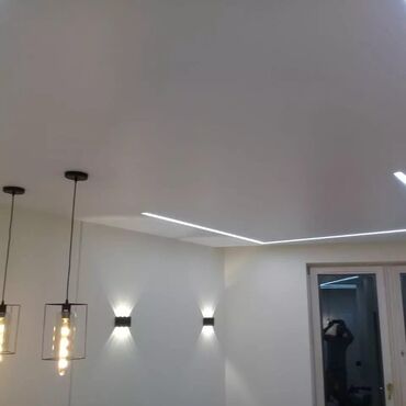 Натяжной потолок: Натяжной потолок Матовое, 3D потолки, Глянцевое Бесплатный замер, Гарантия, Монтаж — 12