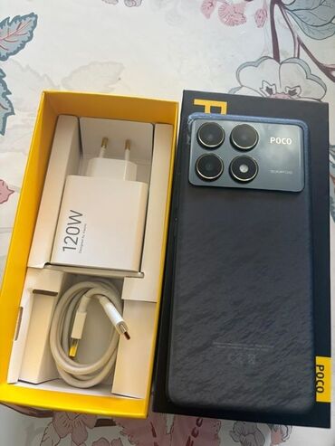 Poco: Poco F6 Pro, 512 GB, rəng - Qara