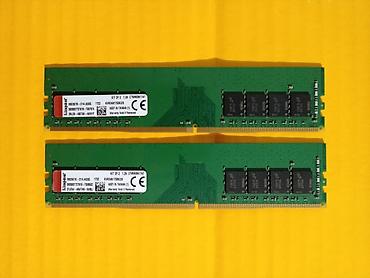Оперативная память (RAM) для ПК: Оперативная память (RAM) для ПК, Б/у, Kingston, 8 ГБ, DDR4, 2400 МГц — 1