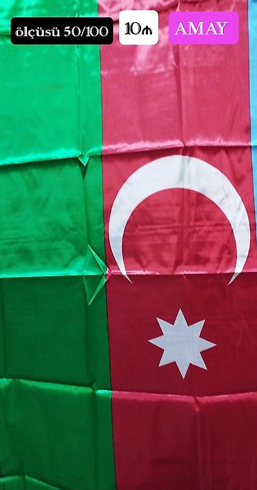 bayraq koynek: Azerbaycan bayrağı.Yeni . ünvan AMAY ticarət mərkəzi ağ şəhər maqazin — 1