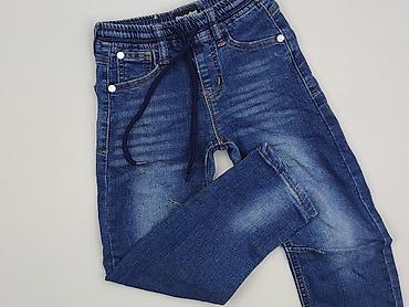 boho top: Spodnie jeansowe, 4-5 lat, 104/110, stan - Bardzo dobry — 1