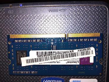 4gb ddr3 notebook ram: Kingston SO-DIMM laptop operativ yaddaş modulu - Növ: DDR3 SO-DIMM — 3