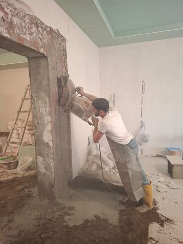 Beton işləri: Beton Kəsmə xidməti - Səssiz və vibrasiyasız diamant disk — 7