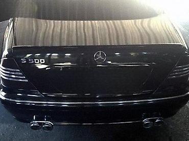 LIP SPOJLER REP ZA GEPEK MERCEDES S W220 | LIP Spojler rep za gepek