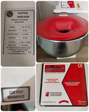 sokany toster qiymeti: Xəmir yuğran mikser satılır *Qiymət 980 azn* Demək olar təzədi Cəmi 5