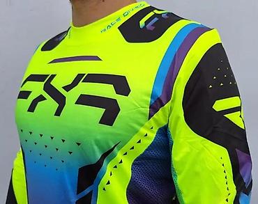 Sportska odeća: Motokros/enduro komplet – dres, pantalone i rukavice, visokovidljivi — 3