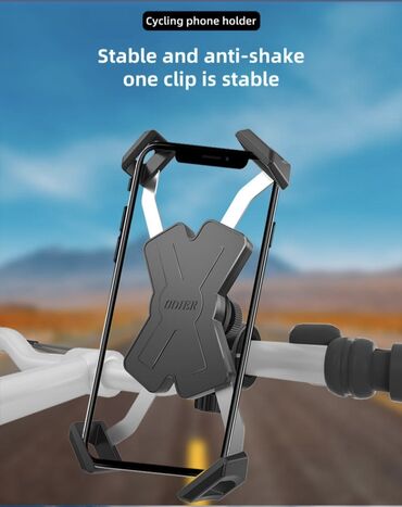 Велоаксессуары: Универсальный держатель холдер для телефона для велосипеда. вело