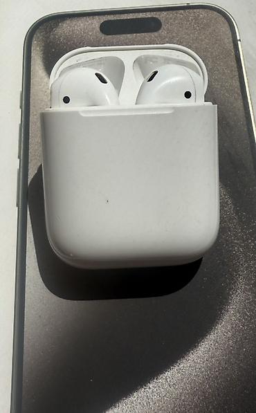 беспроводной наушник: Məhsul: Simsiz qulaqcıqlar və şarj futlyarı (Apple üslublu dizayn) — 1