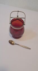 Digər kolleksiyalar: Песочница из красного стекла с мельхиоровой ложкой — 8