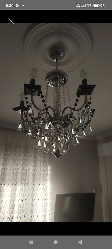 İşıqlandırma: Çılçıraq, 6 lampa, Metal — 1